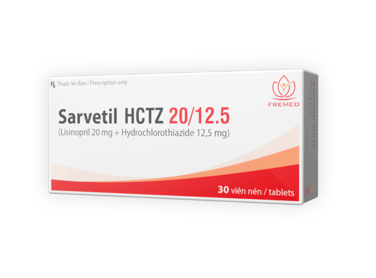 Sarvetil HCTZ 20/12.5